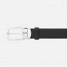 Ceinture de 30 mm en cuir noir Montblanc