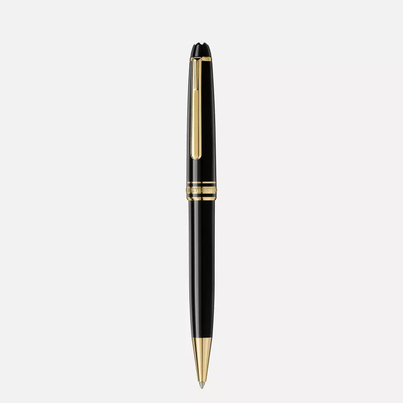 Stylo bille Meisterstück doré Montblanc