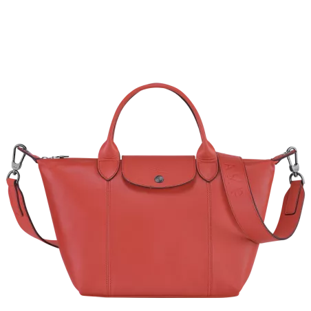 longchamp - sac porté main le pliage cuir